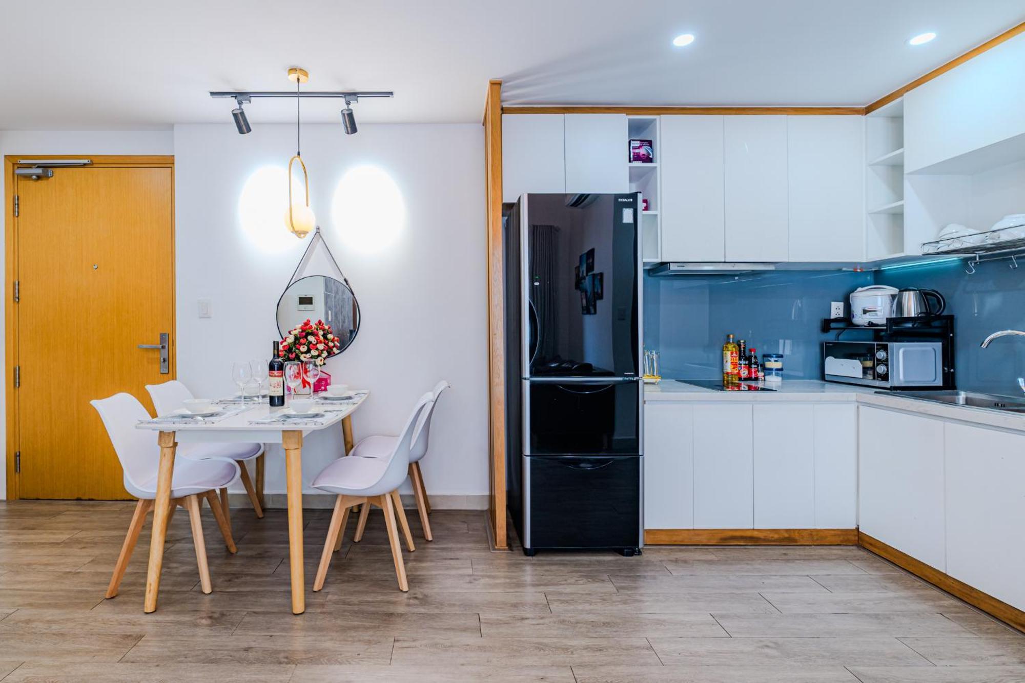 Amazing 2 Bedroom Masteri Thao Dien โฮจิมินห์ซิตี้ ภายนอก รูปภาพ