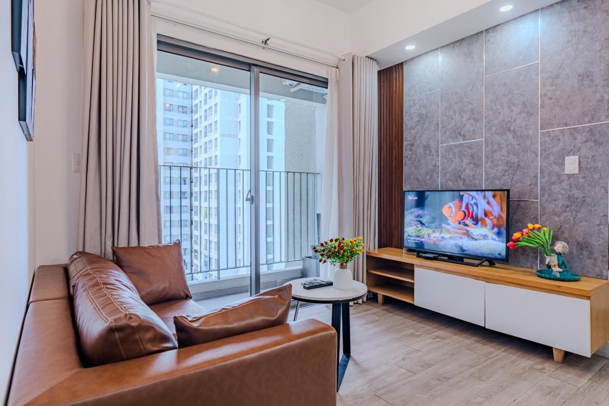 Amazing 2 Bedroom Masteri Thao Dien โฮจิมินห์ซิตี้ ภายนอก รูปภาพ