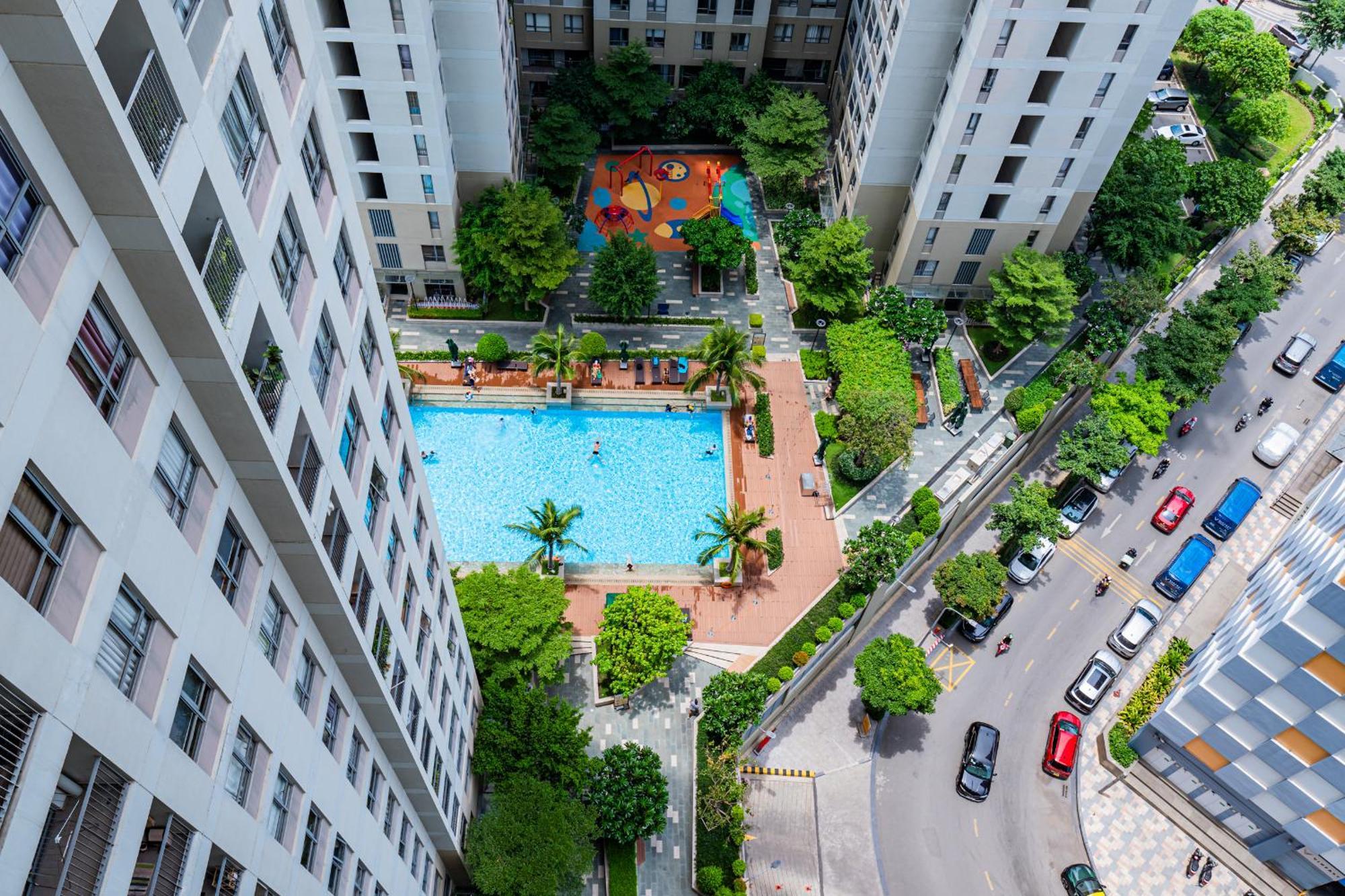 Amazing 2 Bedroom Masteri Thao Dien โฮจิมินห์ซิตี้ ภายนอก รูปภาพ