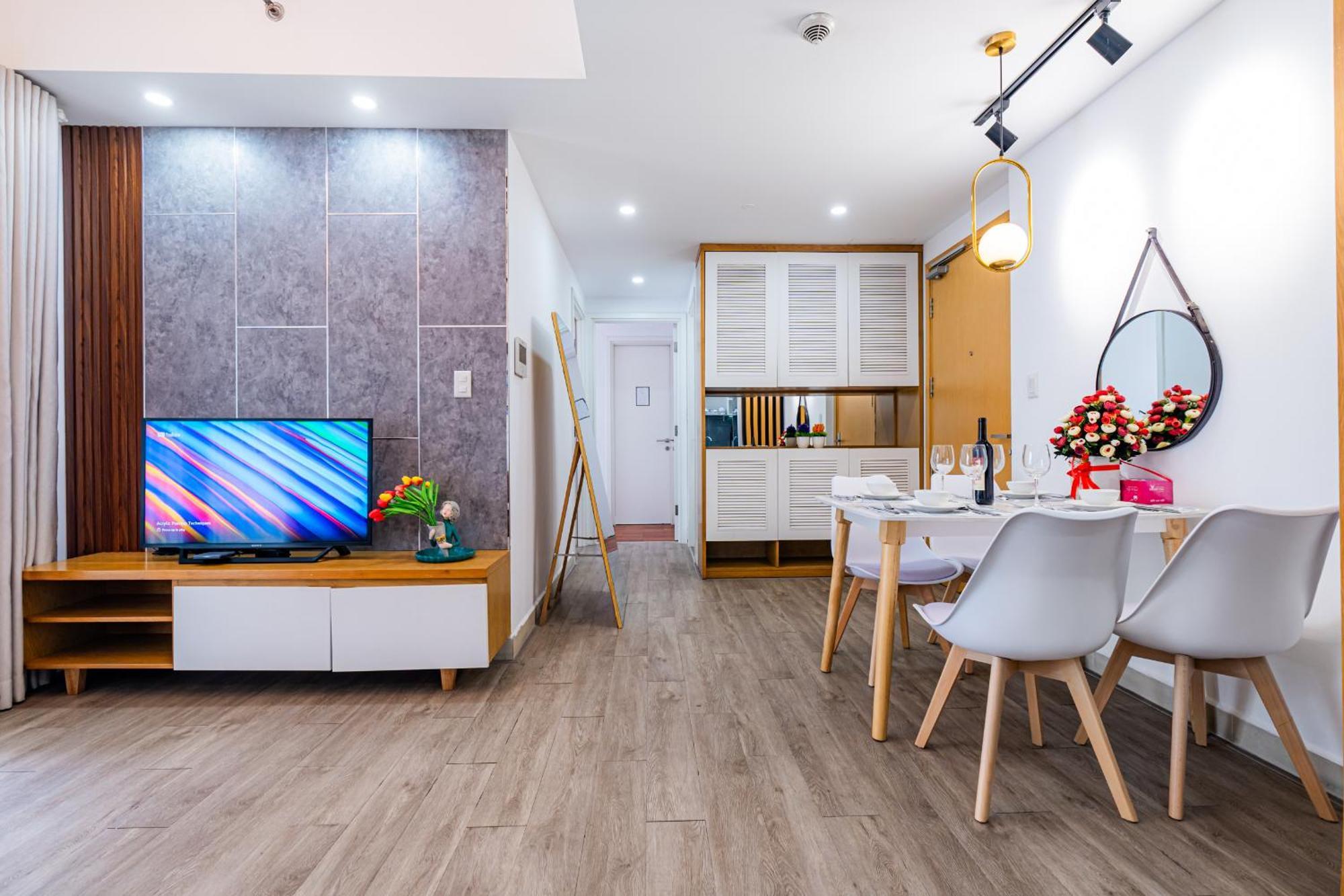 Amazing 2 Bedroom Masteri Thao Dien โฮจิมินห์ซิตี้ ภายนอก รูปภาพ
